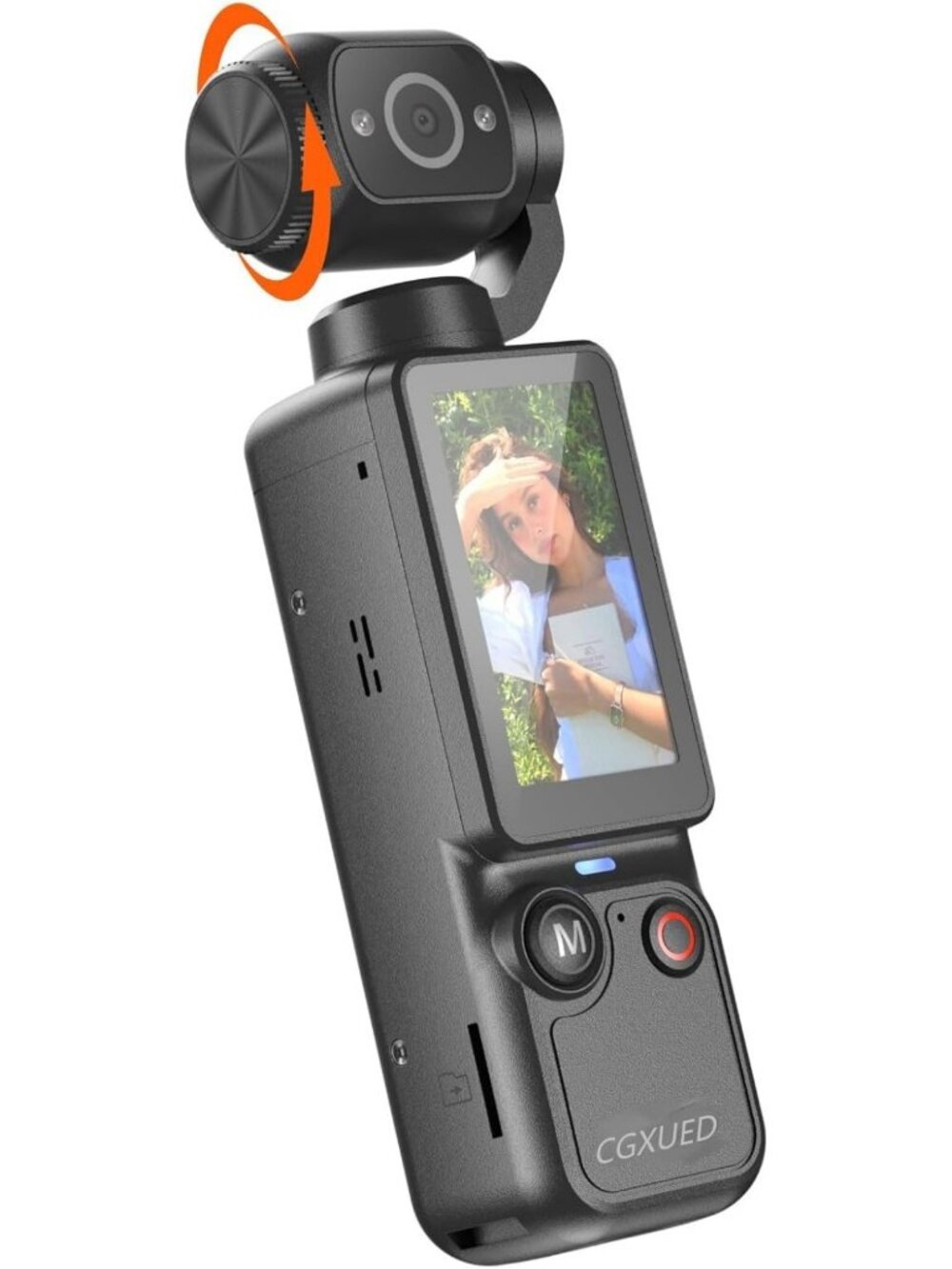 Compact Vlogging Camera - Mini Handheld Camcorder for Travel & YouTube Videos